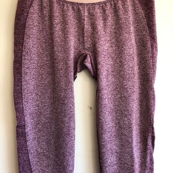 GYMSHARK Leggings Womens Flex Low Rise Waist Spellout Claret Marl Purple… - Picture 5 of 17
